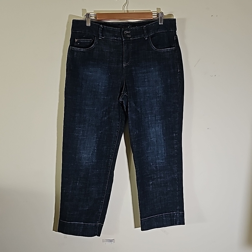 Tommy Hilfiger Hope Crop Women's Blue Jeans Size 10